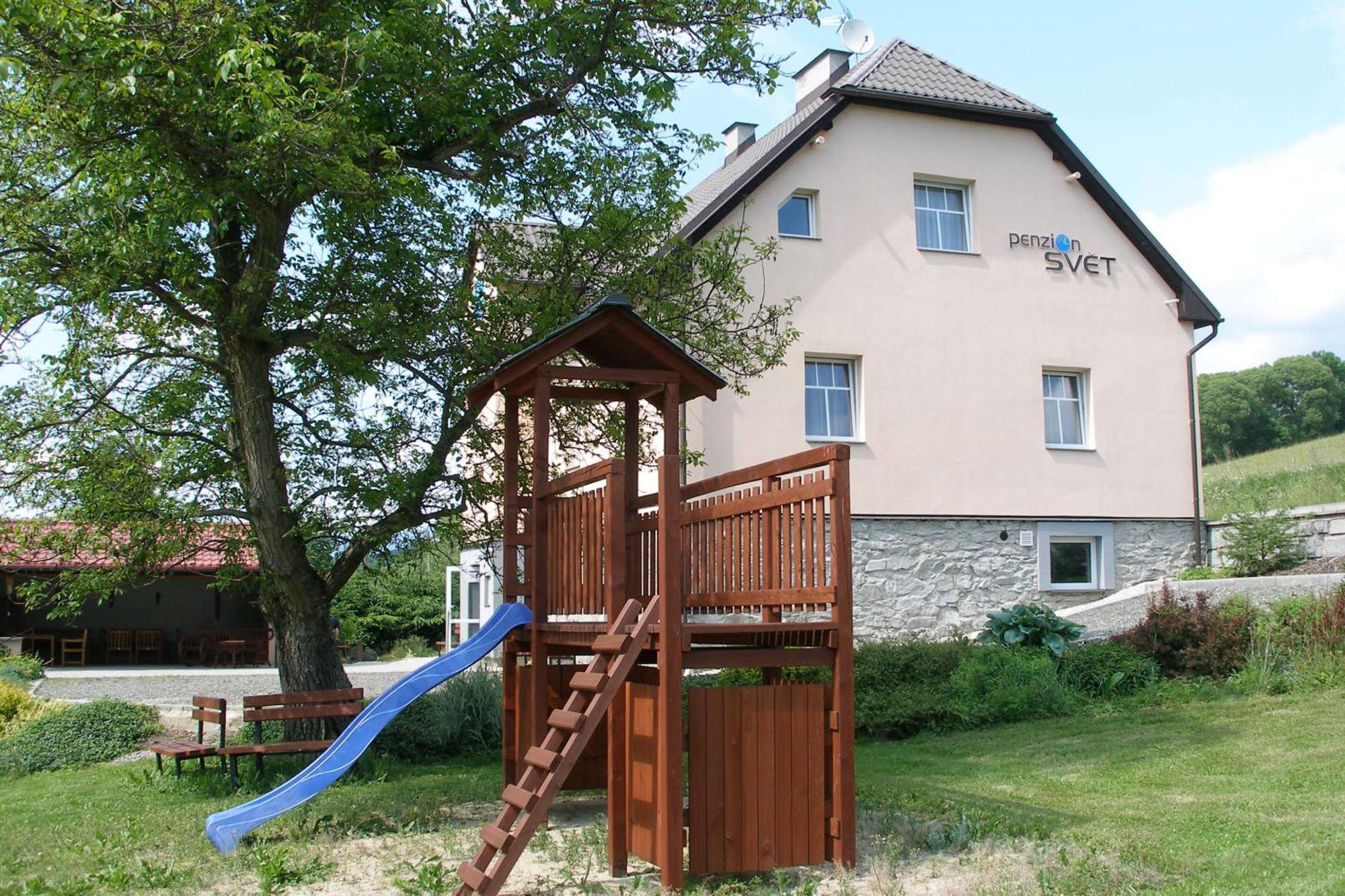 Penzion Svet Sobotín Buitenkant foto