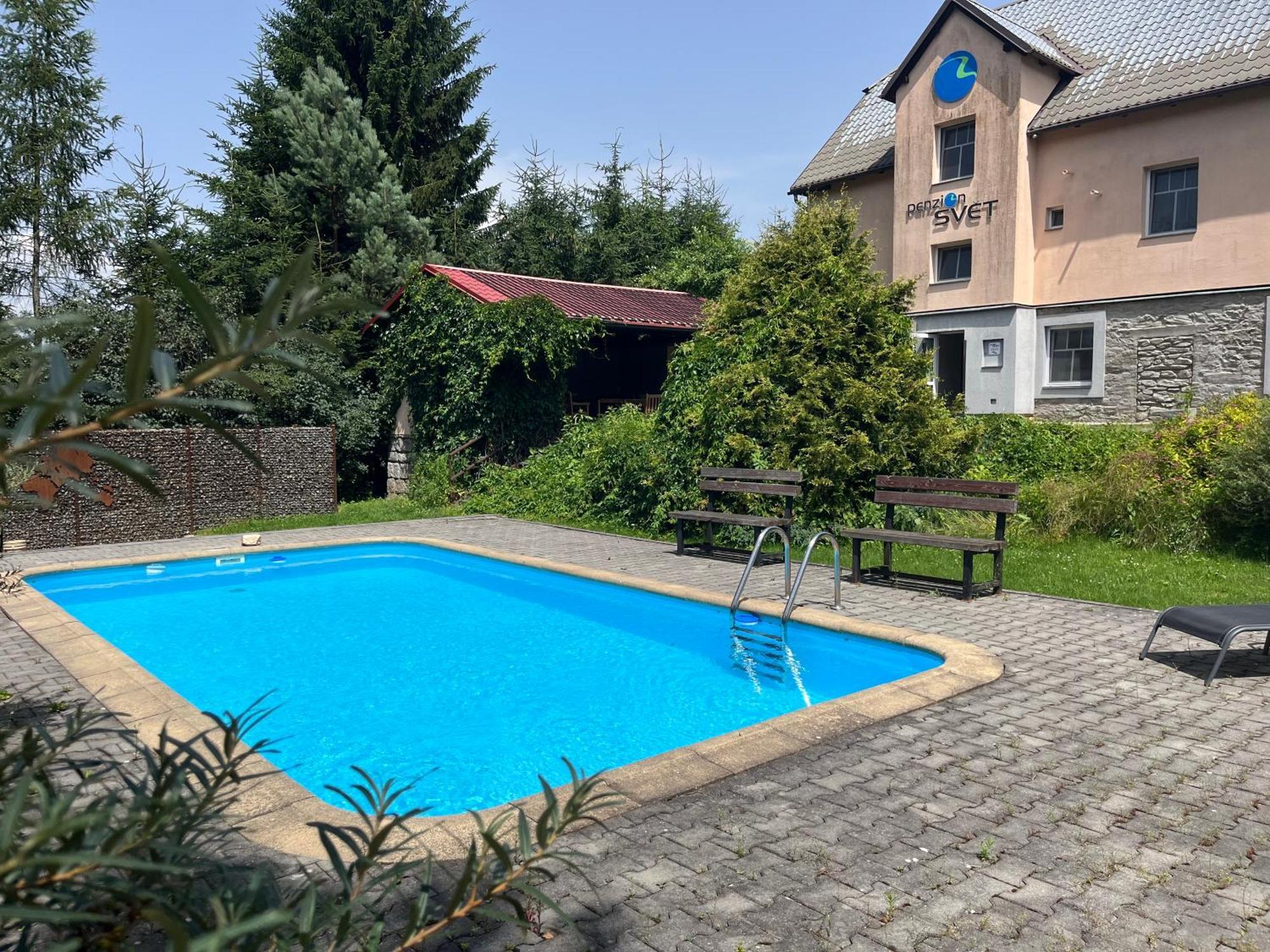 Penzion Svet Sobotín Buitenkant foto